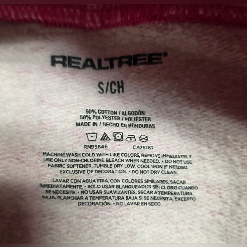 Realtree Pink Camo Hoodie Women’s Size Small Cozy Winter Pullover Hunting - Picture 5 of 6